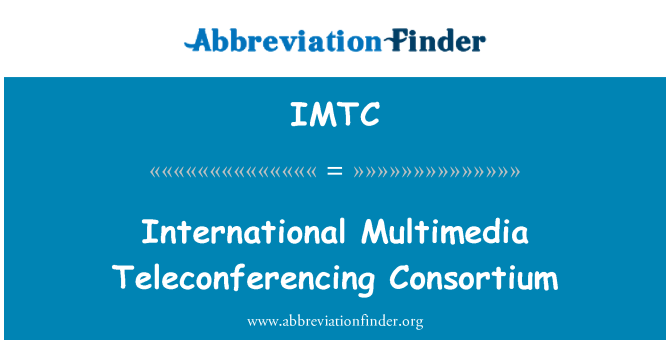 IMTC: Mezinárodní multimediální telekonference konsorcium