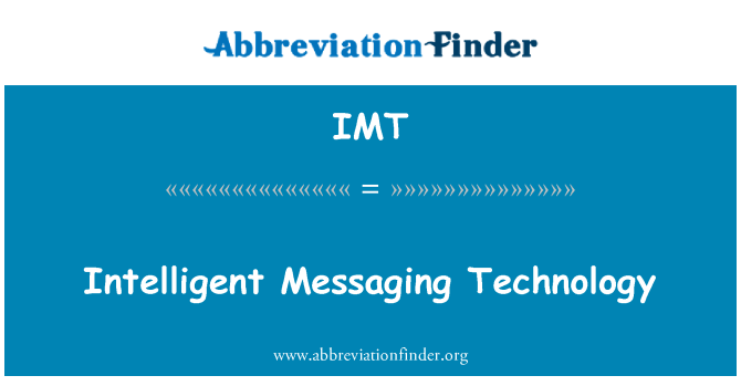 IMT: Ευφυή τεχνολογία μηνυμάτων