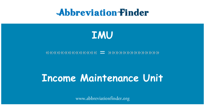 IMU: Revni antretyen inite w la