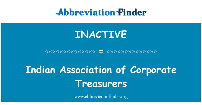 INACTIVE: 印度企业财务主管协会