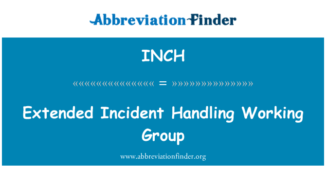 INCH: Pwolonje ensidan Des gwoup travay