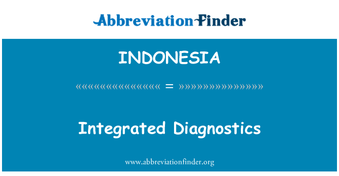 INDONESIA: Integrovaná Diagnostika