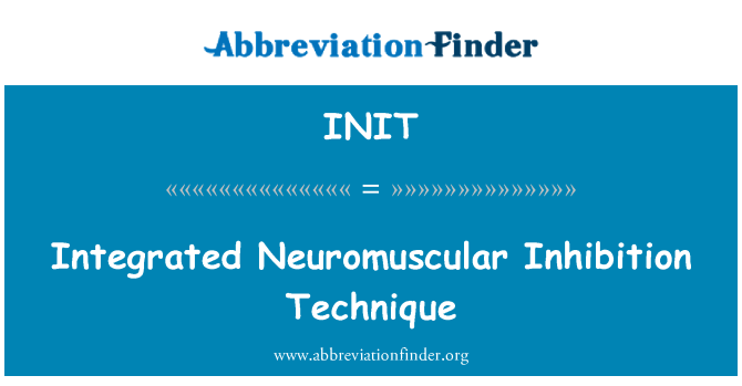 INIT: Intégré Neuromusculaires anpèchman teknik