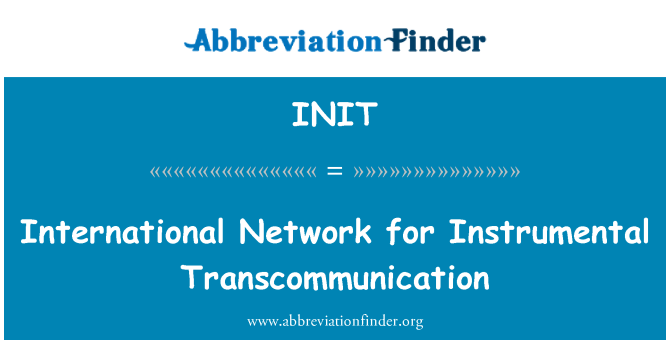 INIT: Rezo entènasyonal pou jwe Transcommunication