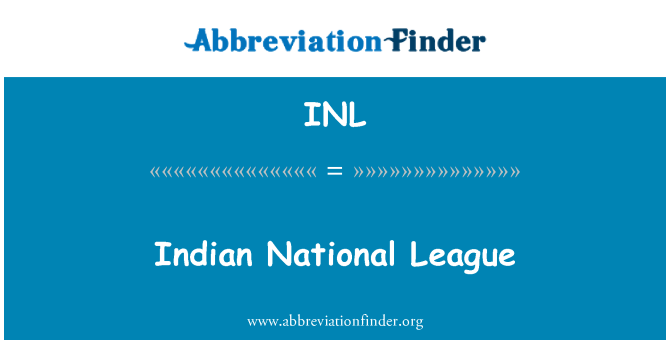 INL: Ινδικό εθνικό πρωτάθλημα