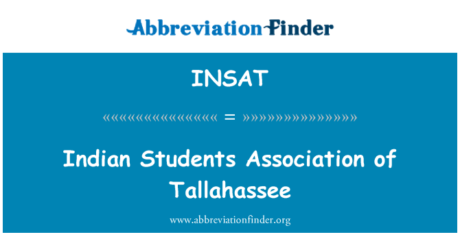 INSAT: Indijski studenti udruge Tallahassee