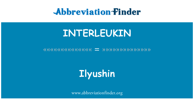 INTERLEUKIN: Iliouchine
