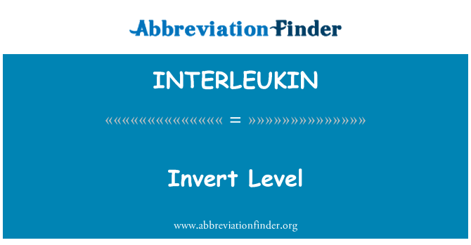 INTERLEUKIN: Invertera nivå