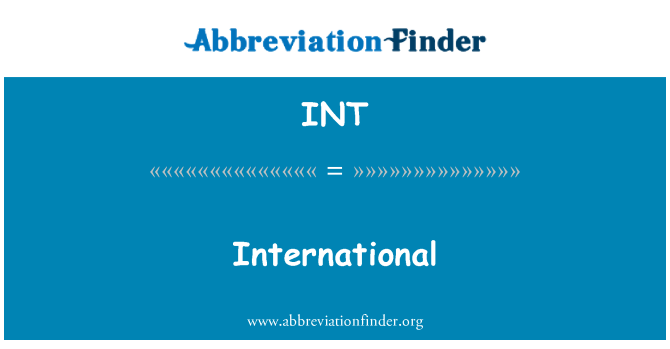 INT: Internazionale