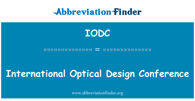 IODC: Desain optik internasional konferensi