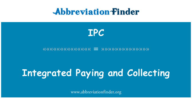IPC: Integrált fizet, és nem gyűjt