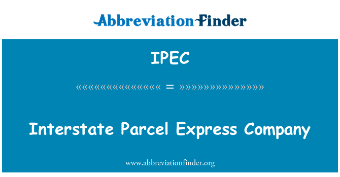 IPEC: Il-kumpannija bejn l-Istati ta ' l-pakketti Express