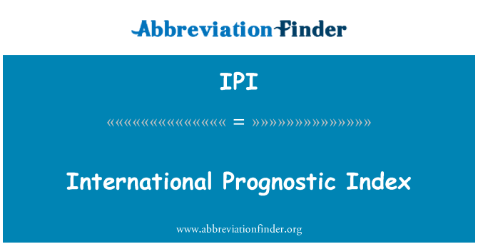 IPI: Tarptautinis prognozių indeksas
