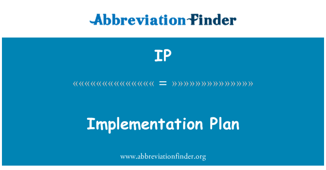 IP: Aplikasyon Plan