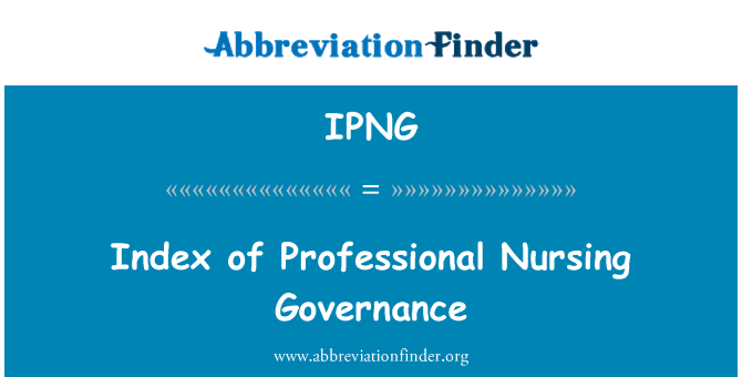 IPNG: Index diplomovaného vládnutí