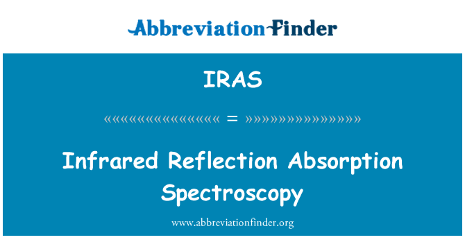 IRAS: Envizib detèktè refleksyon Absòbsyon Spectroscopie