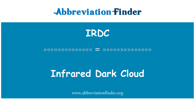 IRDC: 红外乌云
