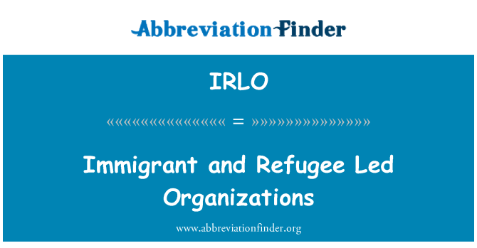 IRLO: Imigrantų ir pabėgėlių buvo organizacijos