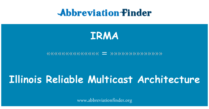 IRMA: Achitekti Multidiffusion Fiable Ilinwa