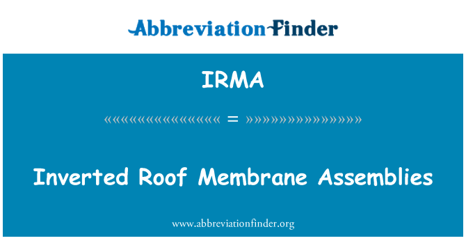IRMA: Terbalik bumbung membran perhimpunan