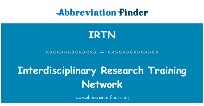 IRTN: 学際的な研究教育ネットワーク