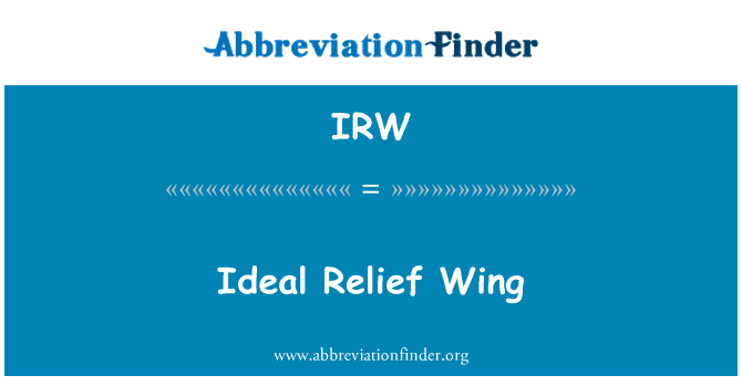 IRW: Idealna Relief krilo