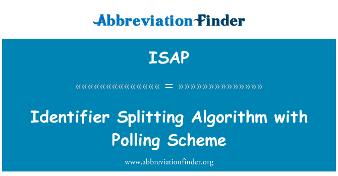 ISAP: Identifikatur qsim algoriżma bl-iskema tal-votazzjoni