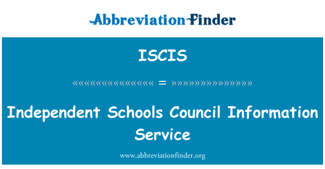 ISCIS: Independent Schools Council Information Service