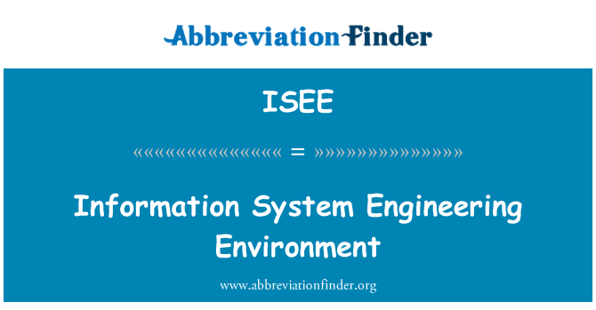 ISEE: Ambjent tal-informazzjoni tal-Inġinerija tas-sistema