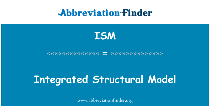 ISM: Enoten strukturni Model