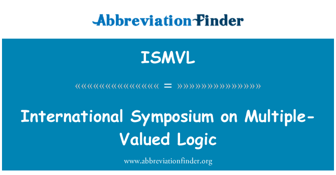 ISMVL: Mezinárodní Symposium o hodnotou více logiky