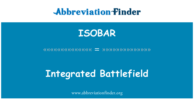 ISOBAR: שדה הקרב המשולב