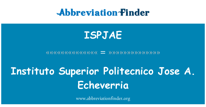 ISPJAE: Superjuri Instituto Politecnico Jose A. Echeverria