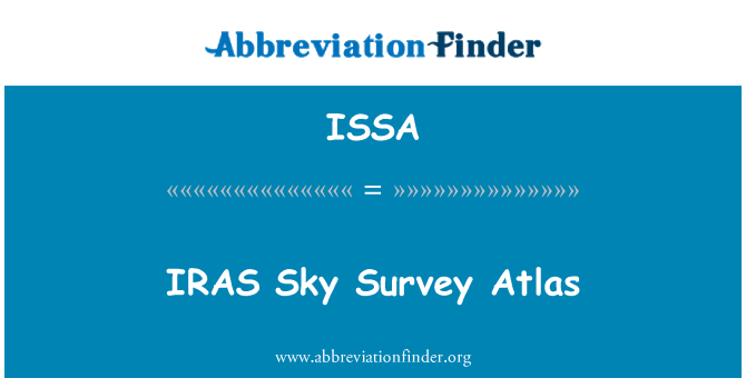 ISSA: IRAS Sky Survey Atlas