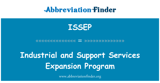 ISSEP: Endistriyèl Et sipòte pwogram ekspansyon sèvis pou