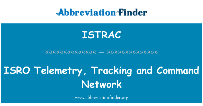 ISTRAC: ISRO טלמטריה, מעקב, הפקודה רשת