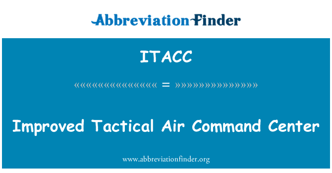 ITACC: Iċ-ċentru mtejba tal-kmand tattika bl-ajru