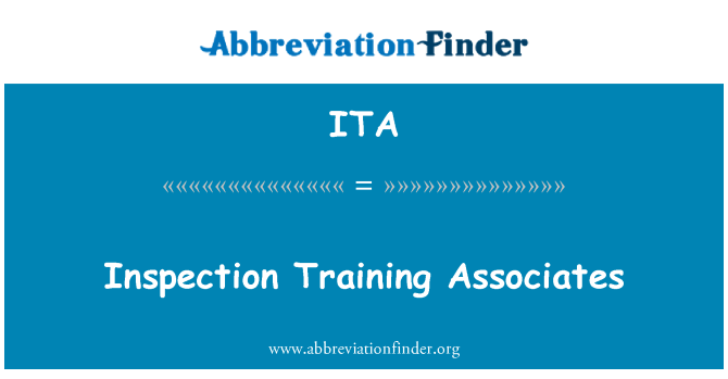 ITA: Control asociatii de formare