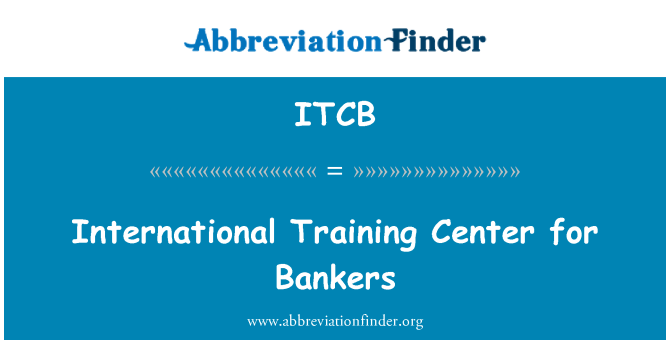 ITCB: Международный учебный центр для банкиров