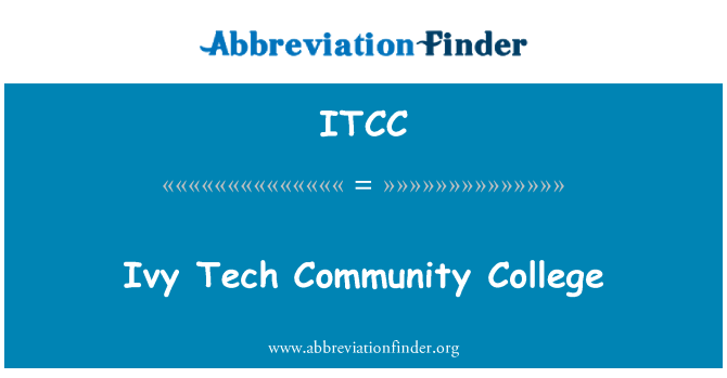ITCC: Ivy Tech colegiu