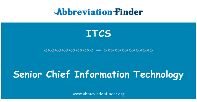 ITCS: Senior Ketua teknologi informasi
