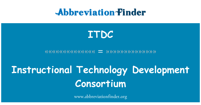 ITDC: Công nghệ dạy học phát triển Consortium