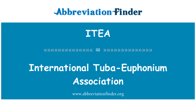 ITEA: International Tuba-Euphonium Association