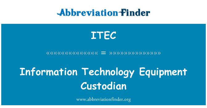 ITEC: Info tehnoloogia seadmed halduri