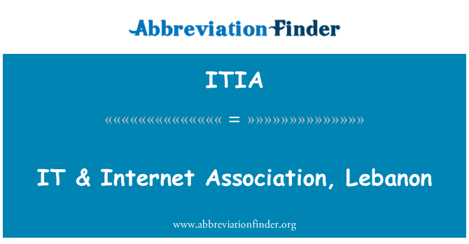 ITIA: ES & Associació Internet, Líban