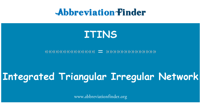 ITINS: Интегрирана триъгълни нередовни мрежа
