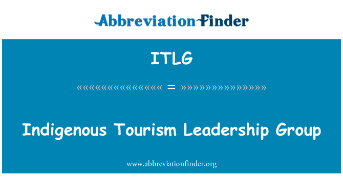 ITLG: 土著旅遊領導小組