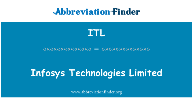 ITL: Infosys teknologi Limited