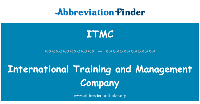 ITMC: บริษัทจัดการและฝึกอบรมนานาชาติ