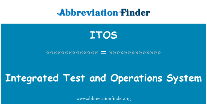 ITOS: Integrirano Test in operacij sistema